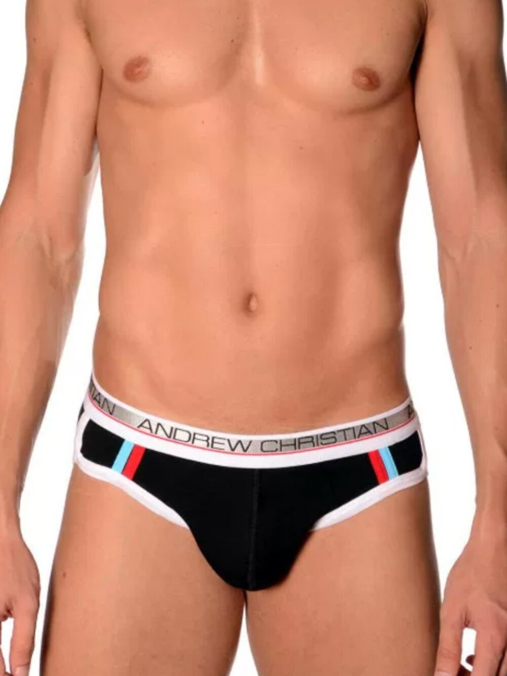 Andrew Christian Vintage Briefs Medium Black NEW